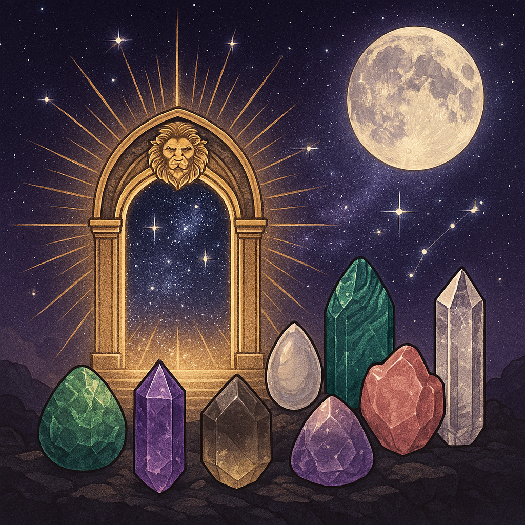 Cosmic Portals & Crystal Magic: Unleash the Cosmic Flow: Lion’s Gate Portal Meets the Full Sturgeon Moon