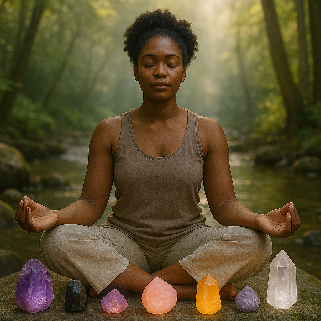 Crystal Clear: A Holistic Path to Healing Stress, Burnout, and Rediscovering Self-Love