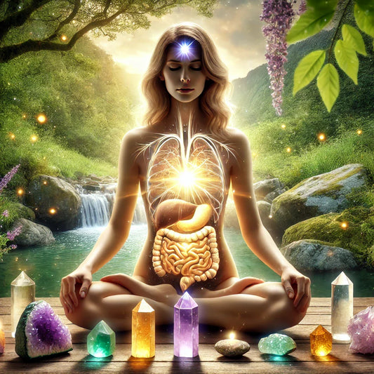 The Gut-Brain Connection: Healing Your Mind and Body with Crystals