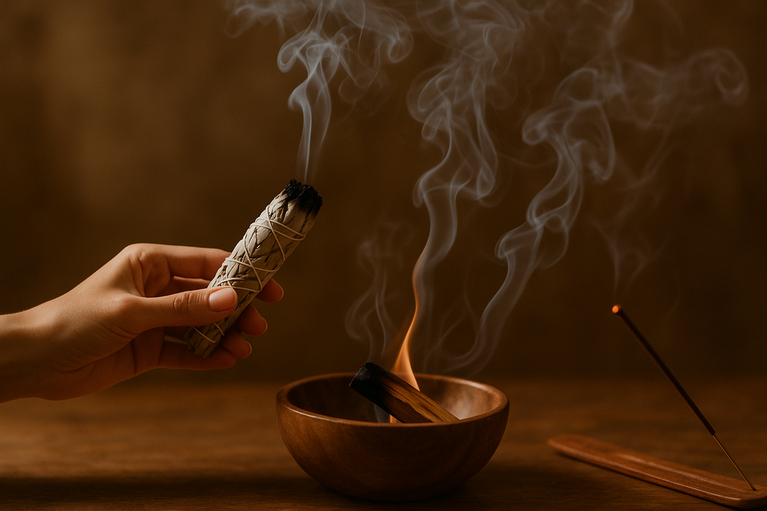 The Power of Incense & Smudging: Cleansing Your Space with Intention