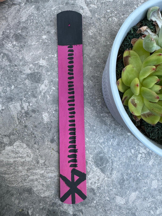 Soporte para varillas de incienso de madera Love - Bind Runes