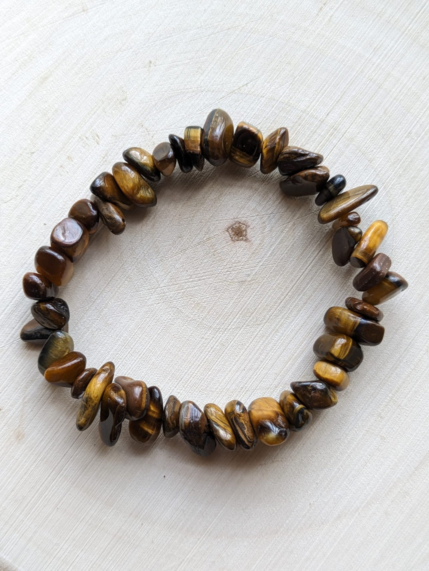Tiger’s Eye Chip Bracelet