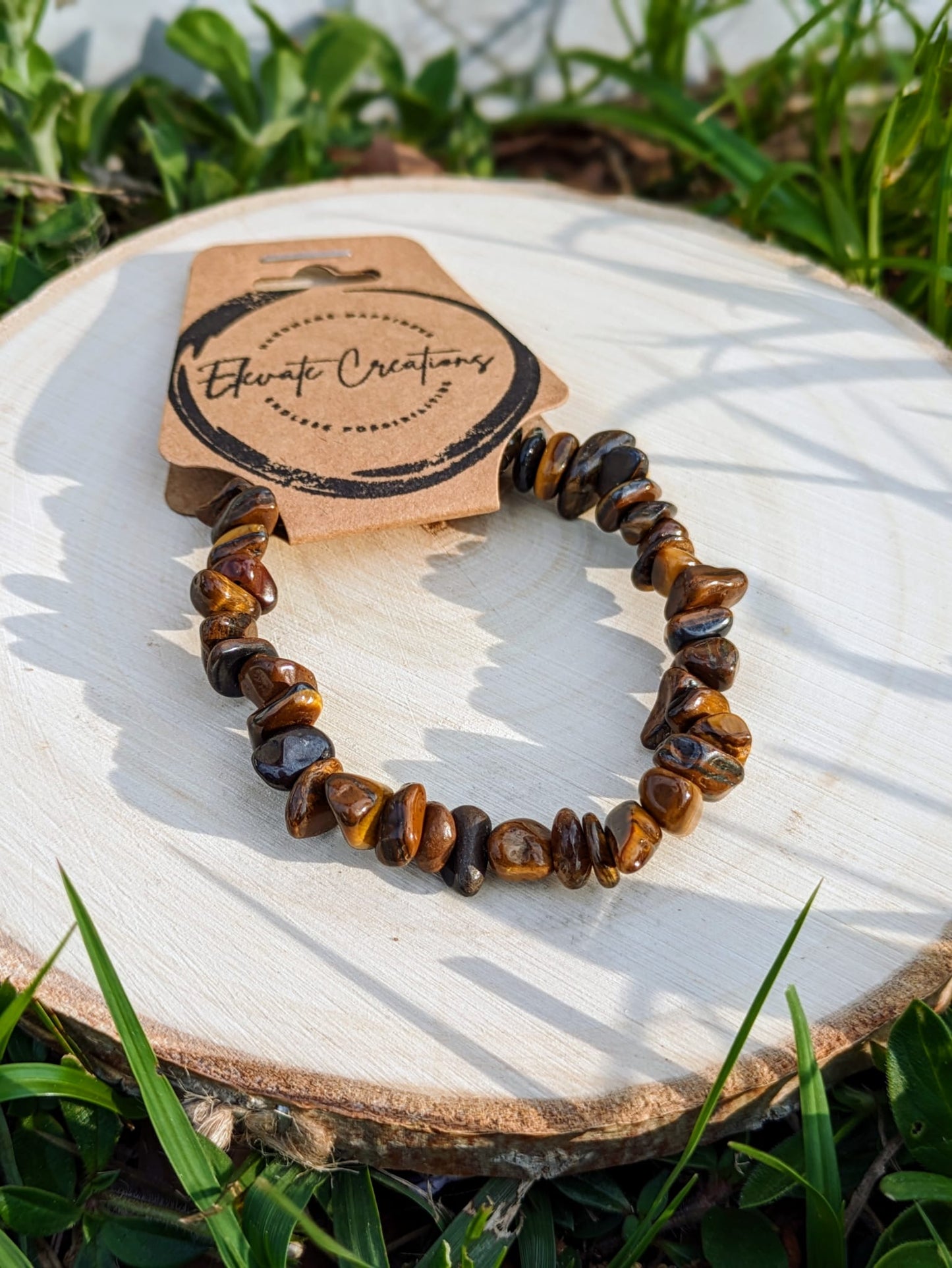 Tiger’s Eye Chip Bracelet