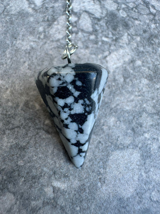 Obsidiana copo de nieve | Péndulo