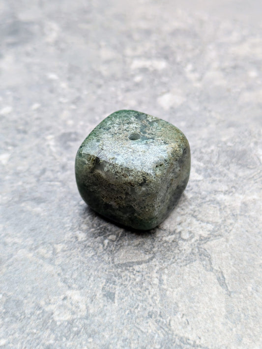 Soporte para varillas de incienso de ágata musgosa