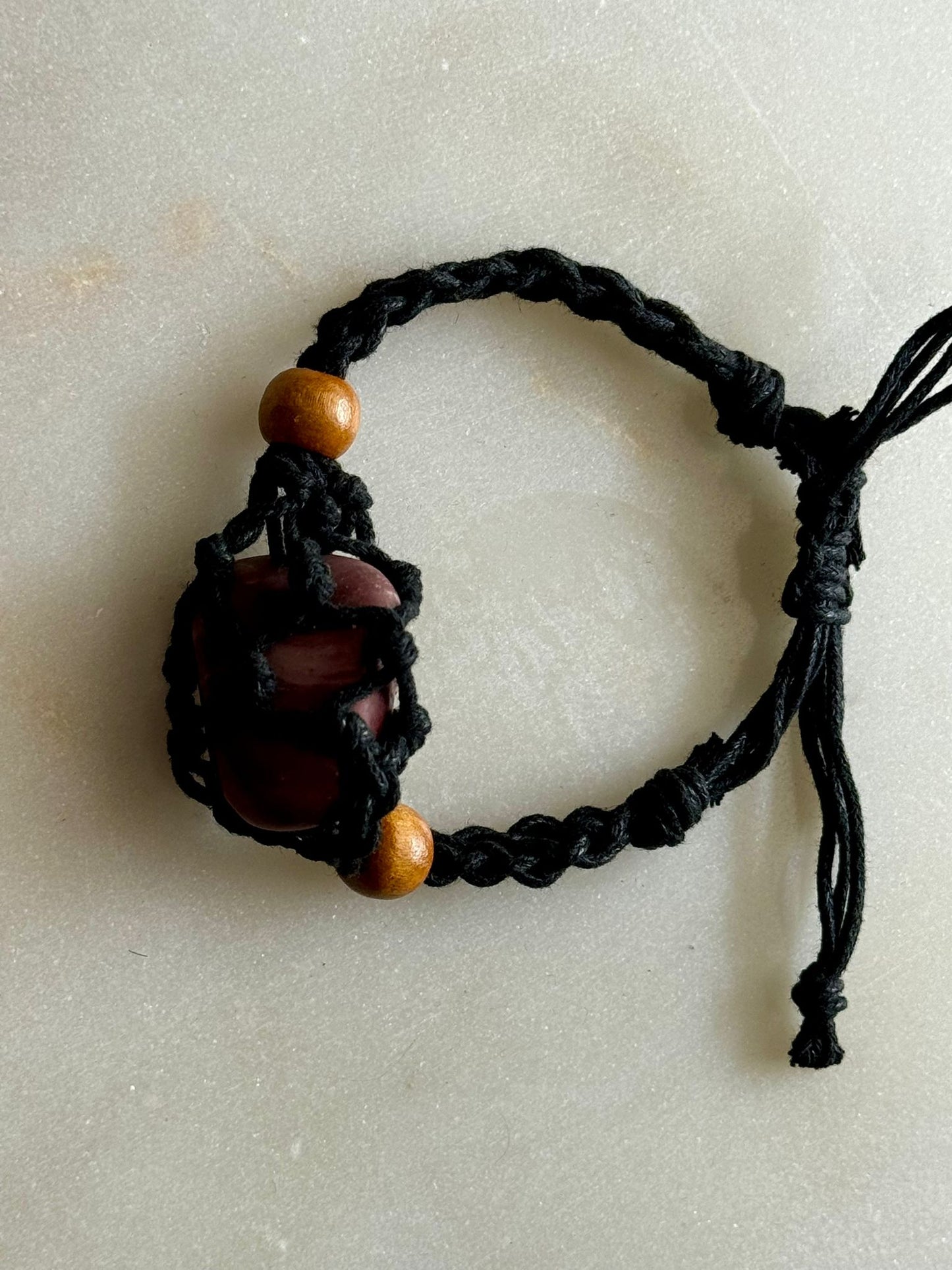 Pulsera de cuerda de mookaita