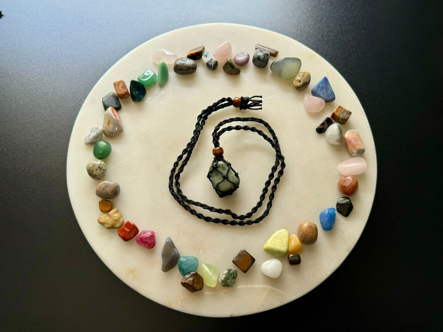 Ágata | Collar de cuerda