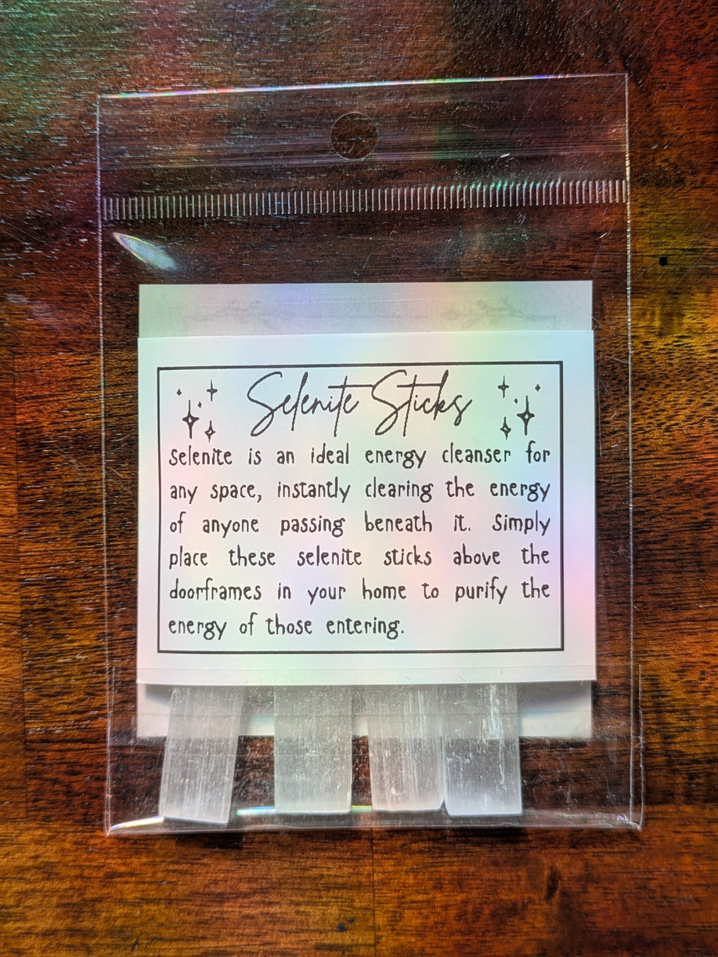 Selenite Sticks (4 pcs)