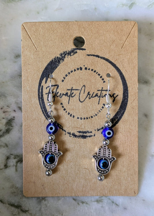 Hamsa Protection Earrings