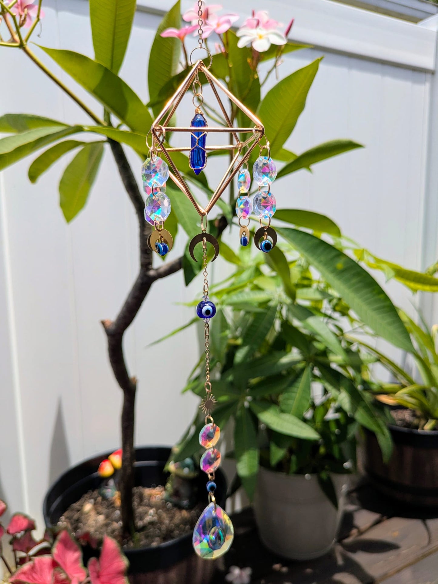 May Every Eye Go Blind | Handmade Suncatcher