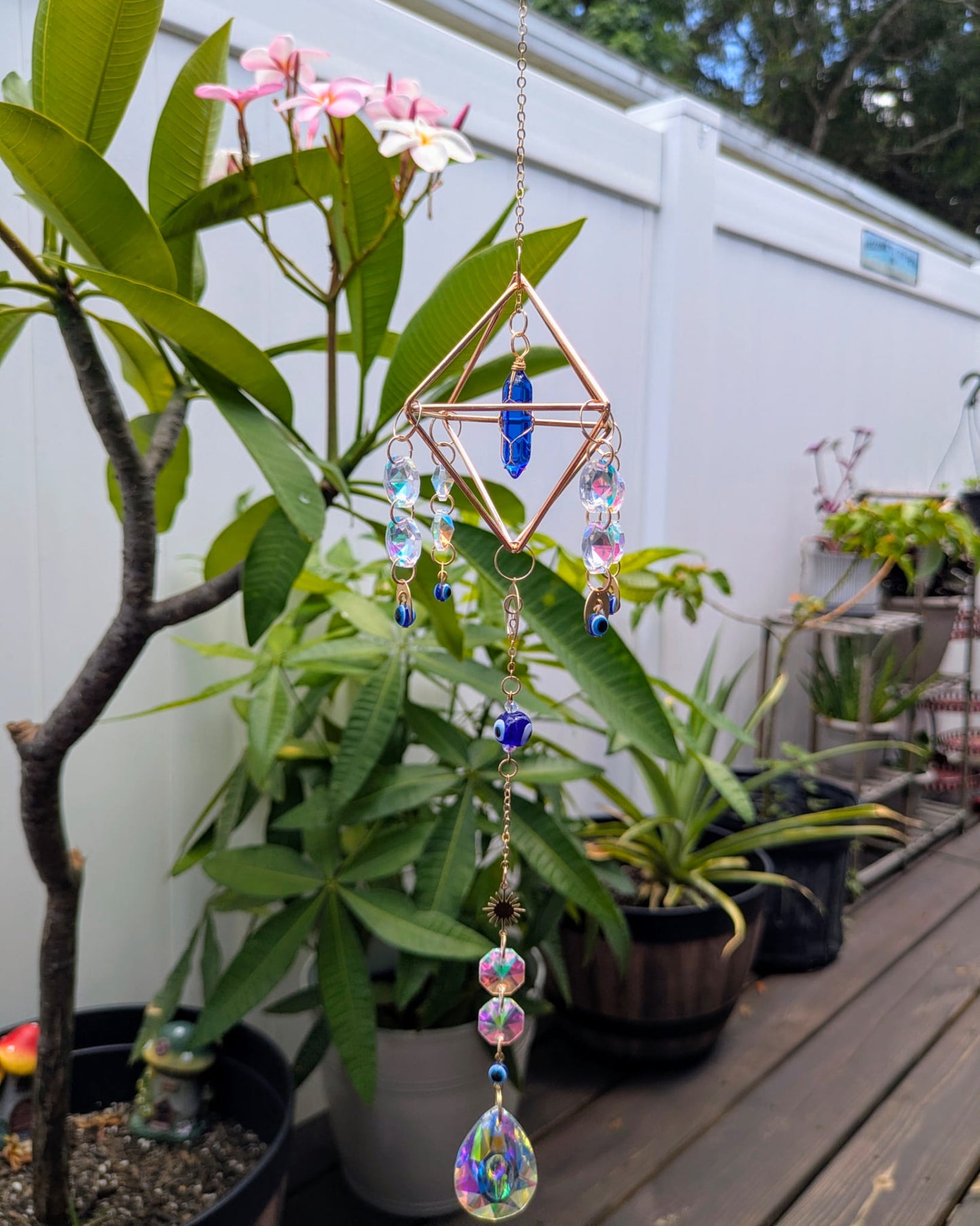 May Every Eye Go Blind | Handmade Suncatcher