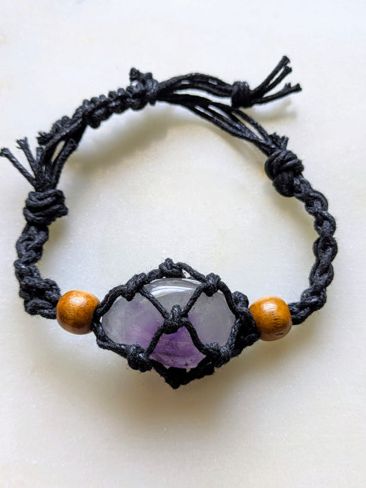 Fluorite | Rope Bracelet