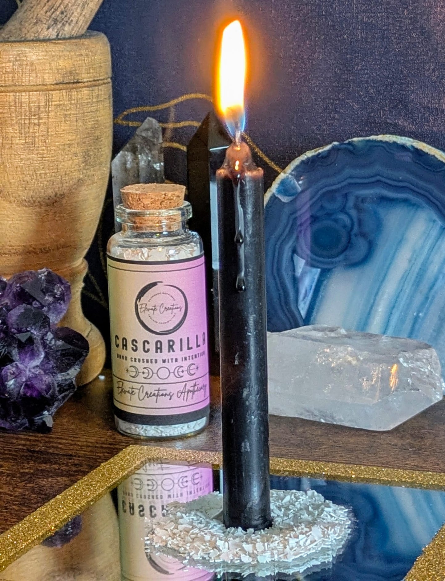 Hand Crushed Cascarilla (50ml Vial) – Spiritual Protection & Cleansing