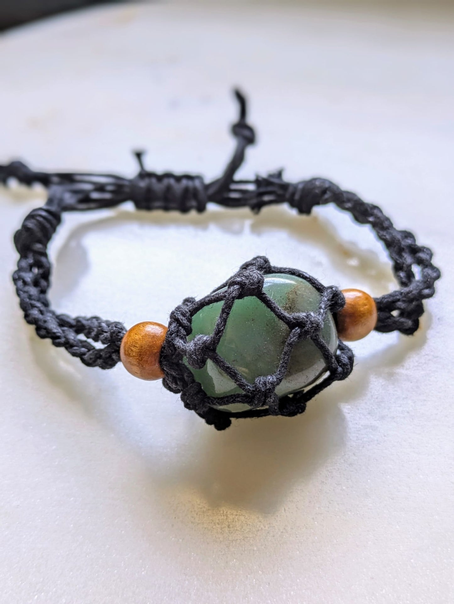 Green Aventurine | Rope Bracelet