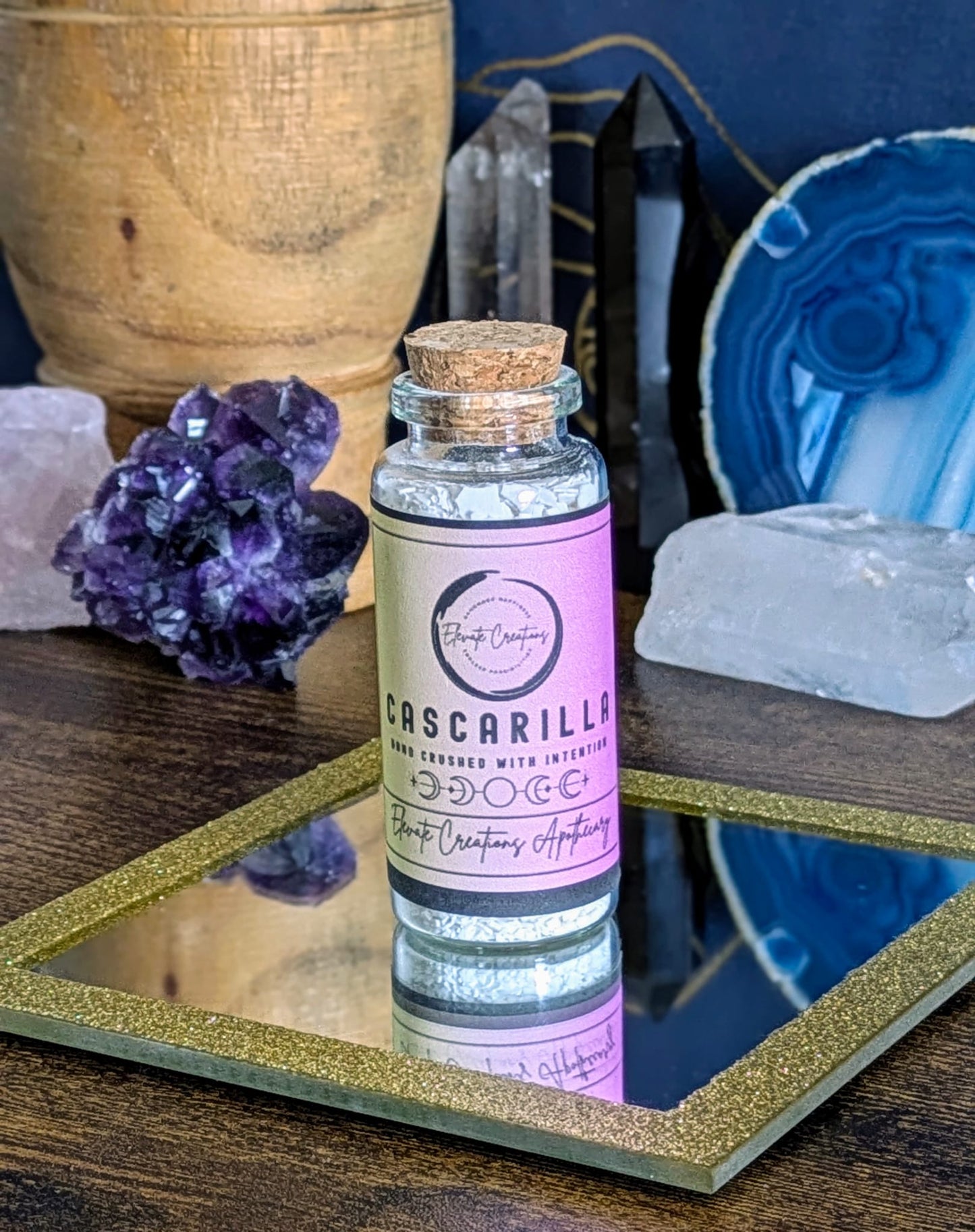 Hand Crushed Cascarilla (50ml Vial) – Spiritual Protection & Cleansing