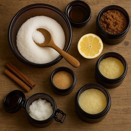 Sugar Scrubs + Free Small Crystal (4oz)