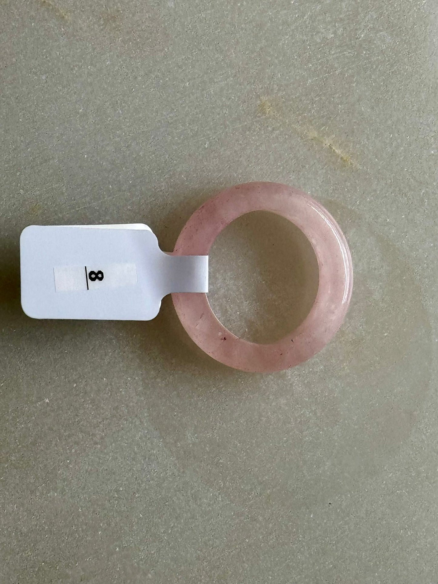 Anillos de cristal natural