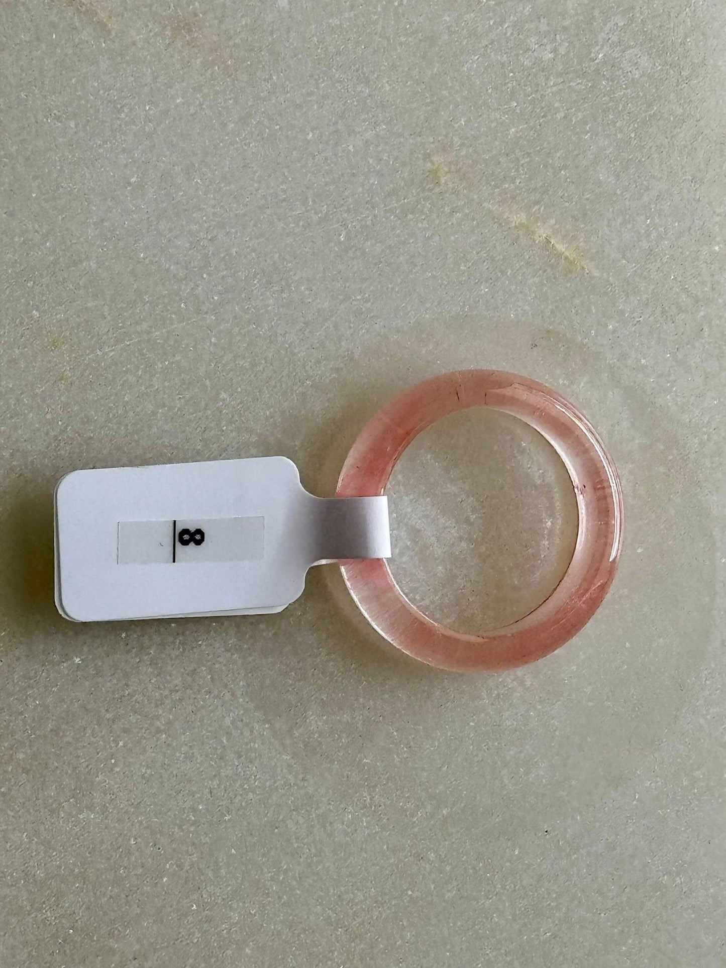 Anillos de cristal natural