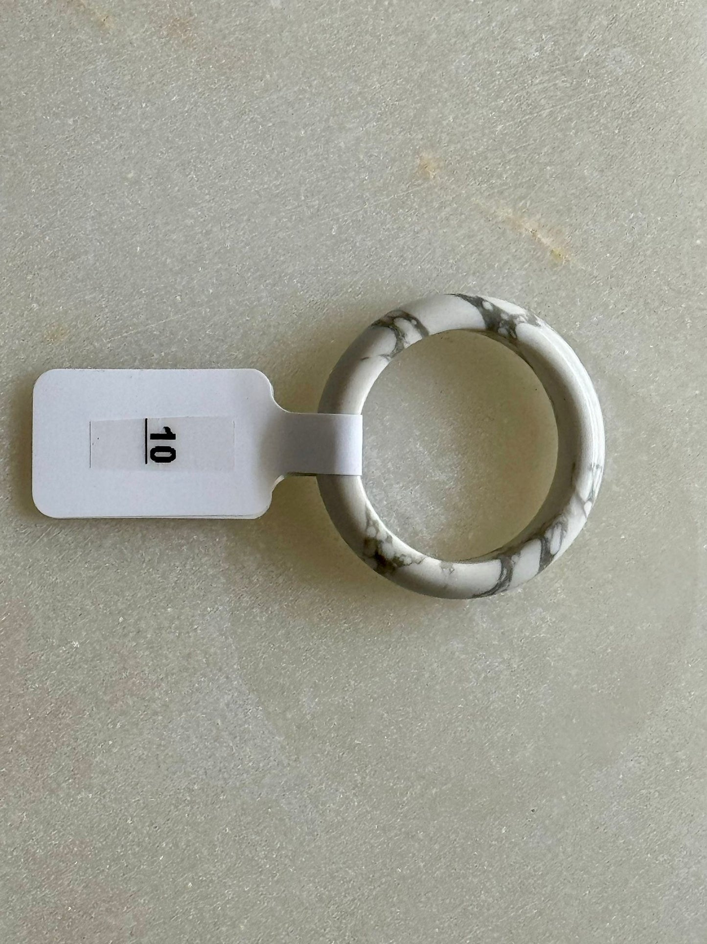 Anillos de cristal natural