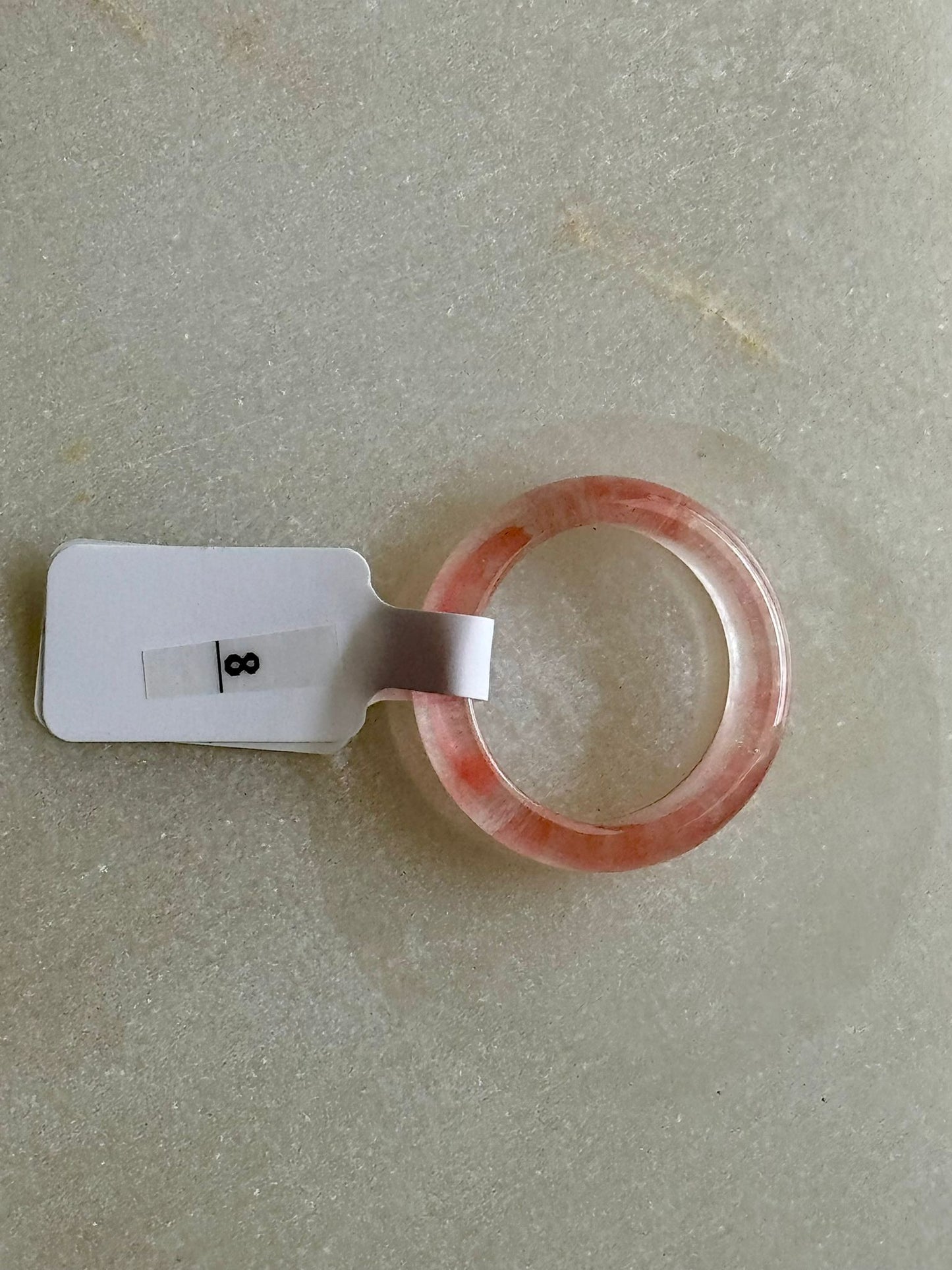 Anillos de cristal natural