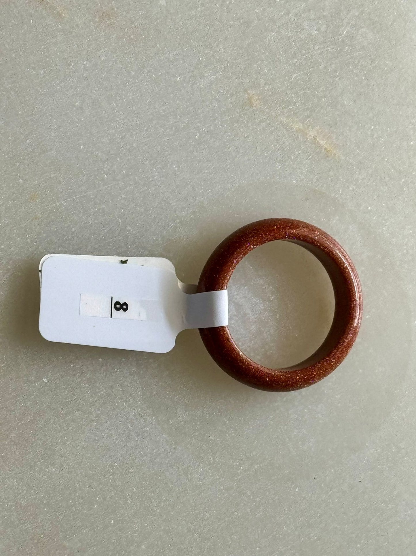 Anillos de cristal natural