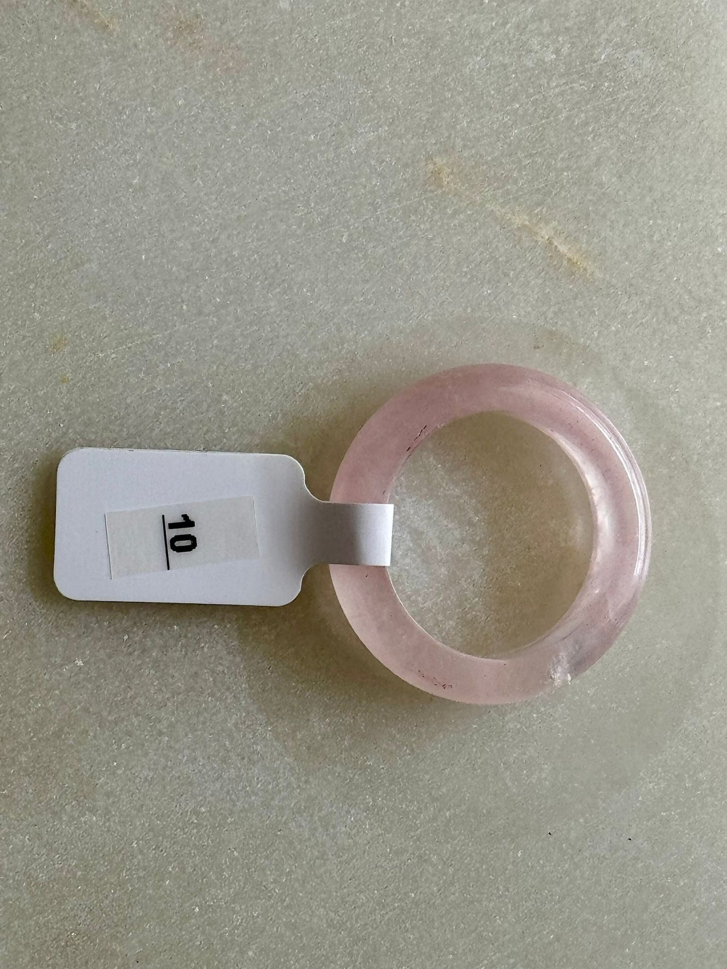 Anillos de cristal natural