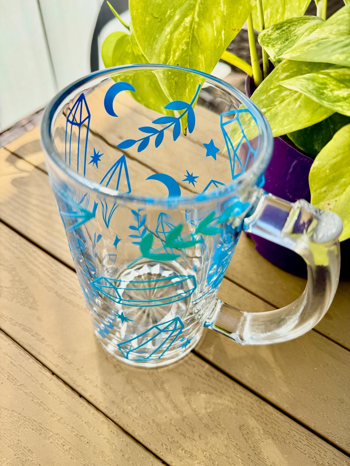 Whimsical Pint | Glass Beer Mug