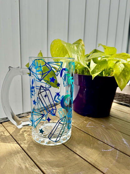 Whimsical Pint | Glass Beer Mug