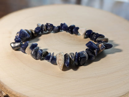 Sodalite Chip Bracelet