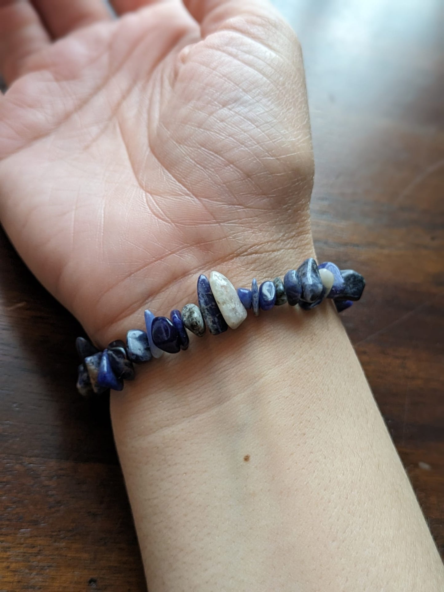 Sodalite Chip Bracelet