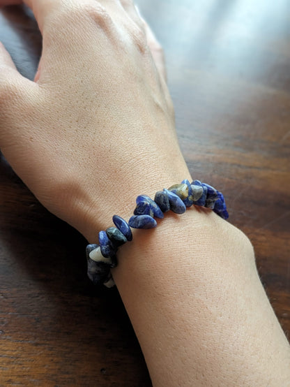 Sodalite Chip Bracelet