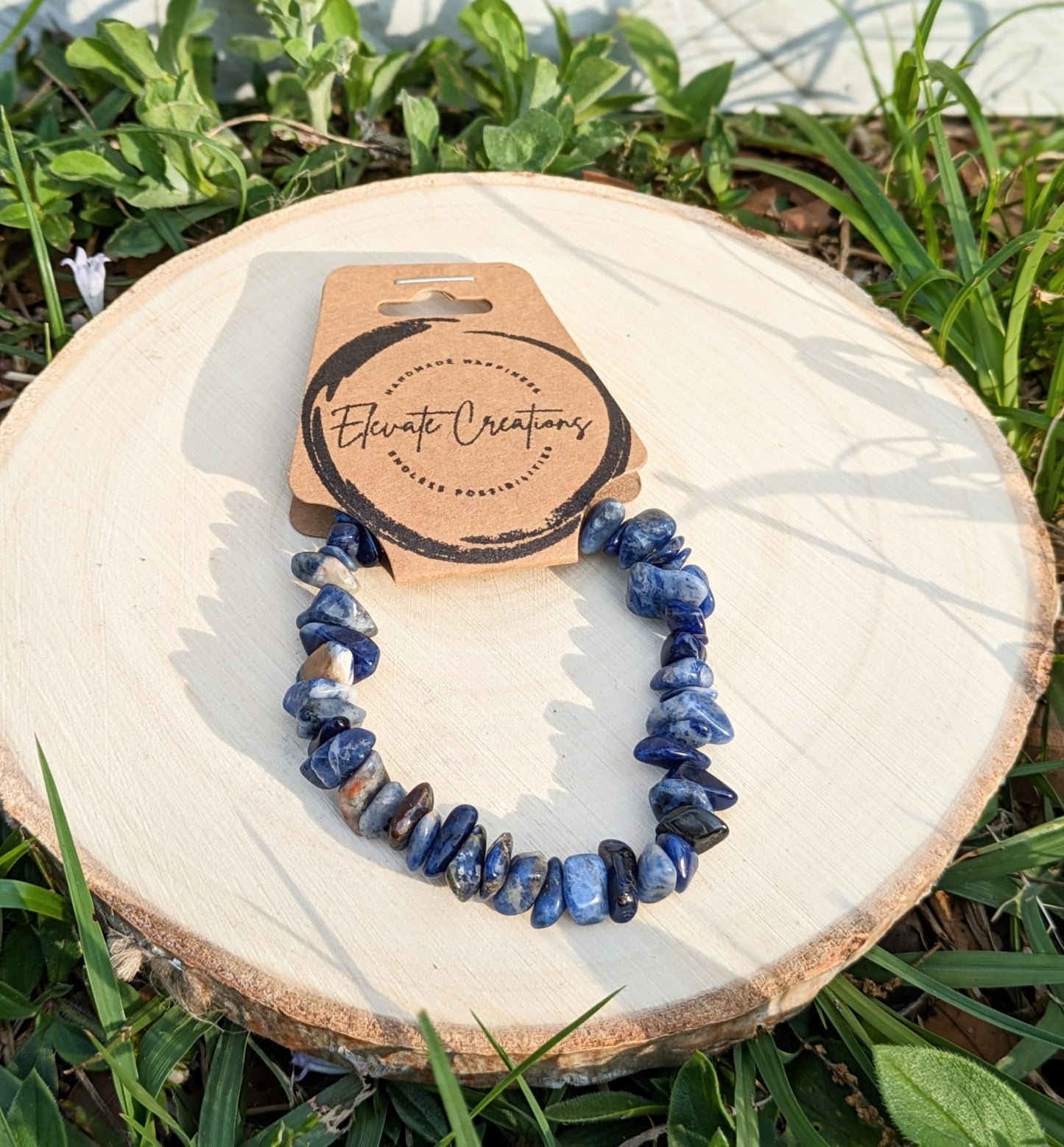 Sodalite Chip Bracelet