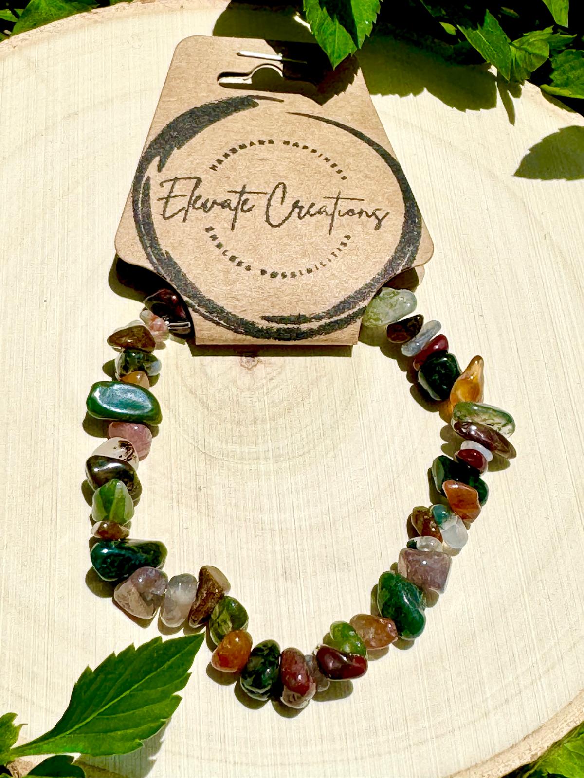 Fancy Jasper Chip Bracelet