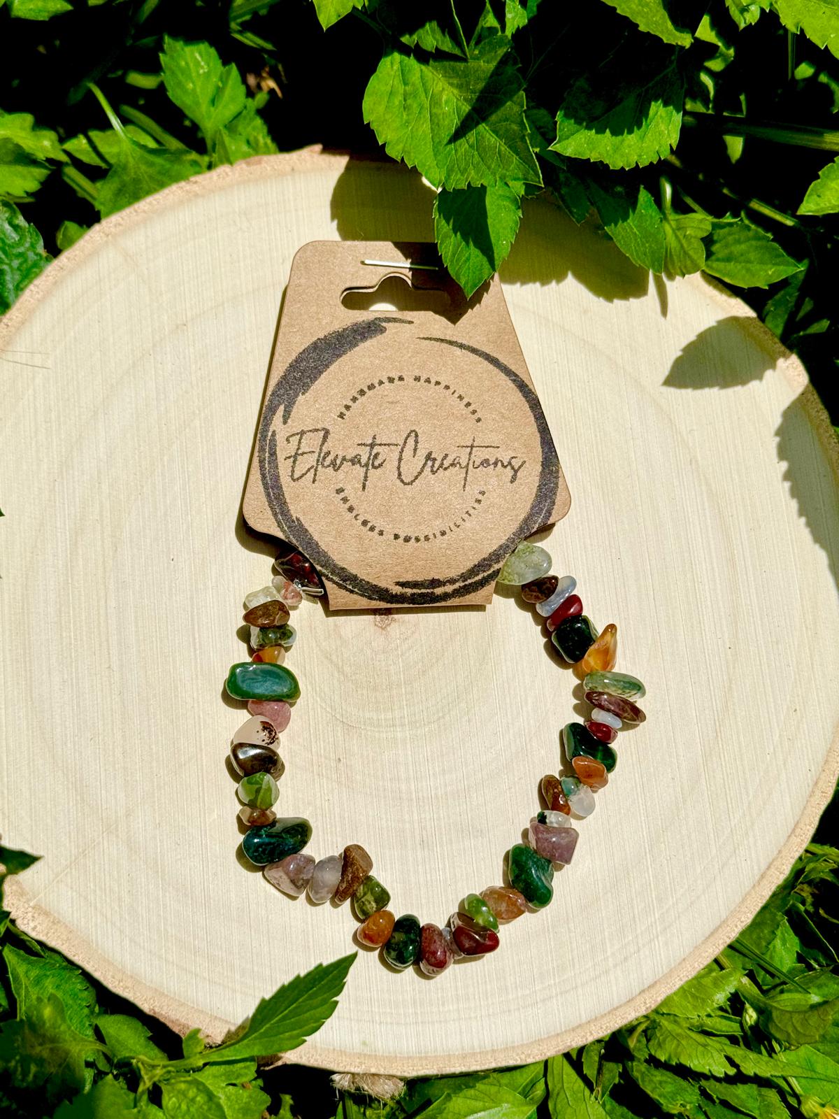 Fancy Jasper Chip Bracelet