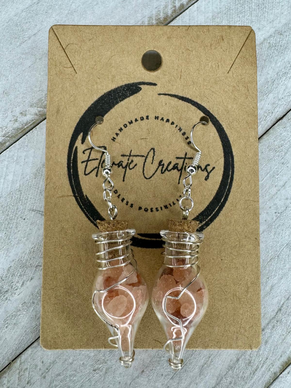 Himalayan Pink Salt Earrings