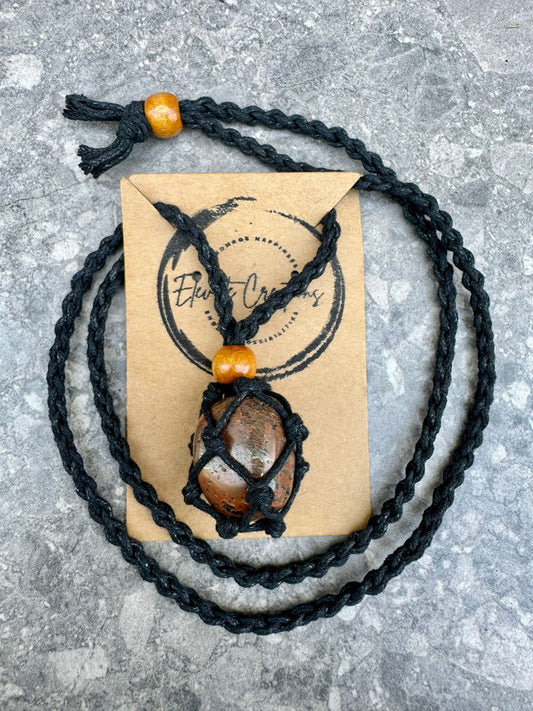 Jasper | Rope Necklace