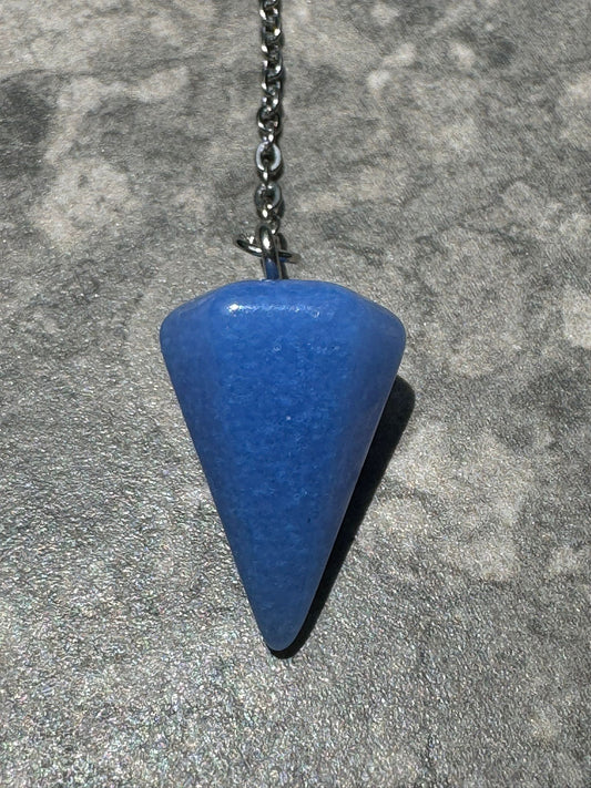 Mexican Blue Aragonite | Pendulum