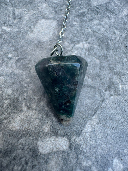 Moss Agate | Pendulum