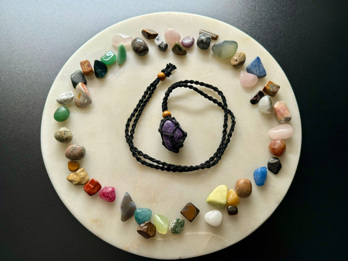 Charoite | Rope Necklace