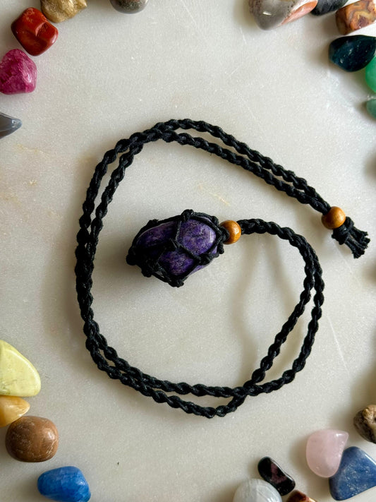 Charoite | Rope Necklace