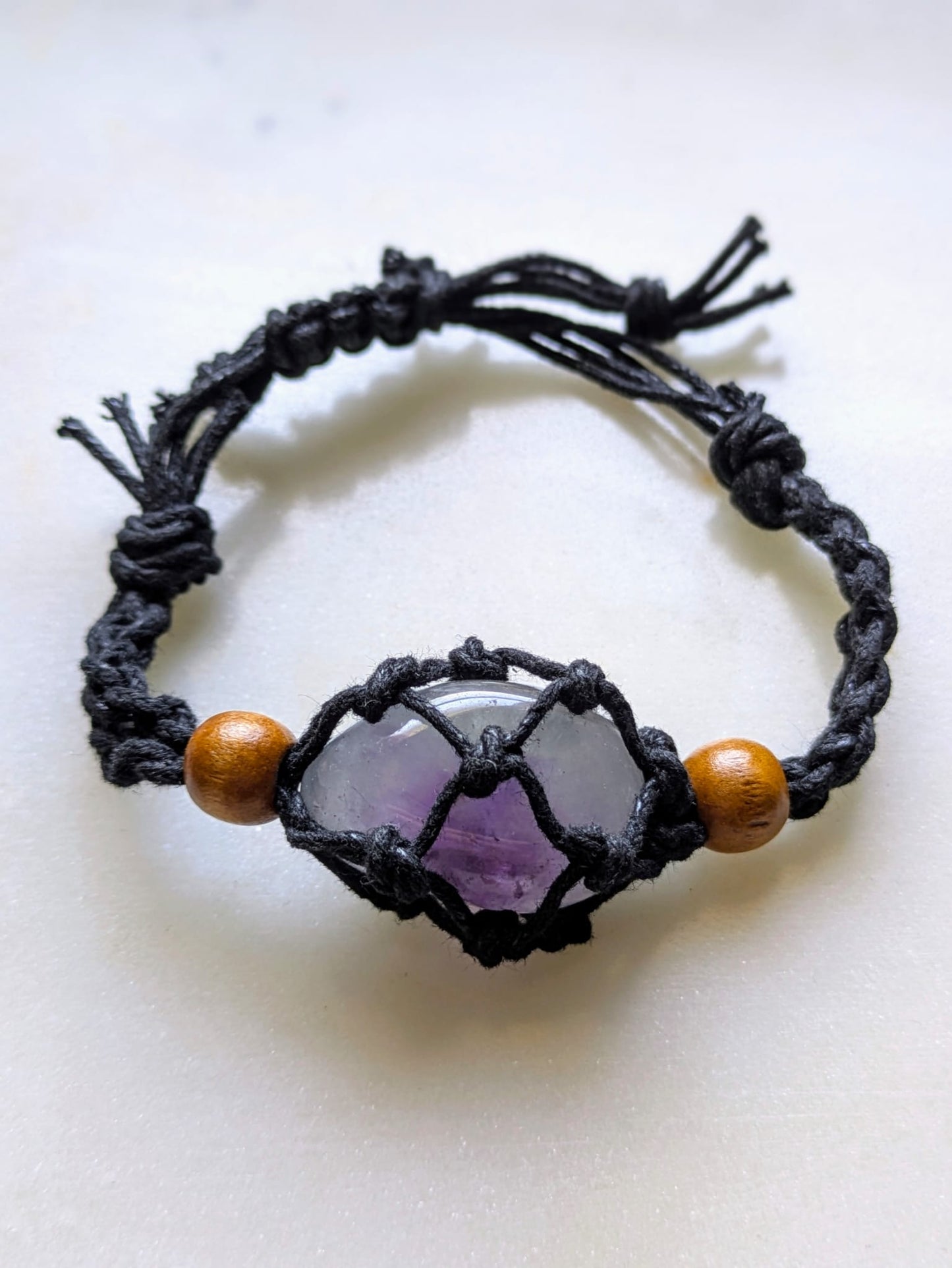 Fluorite | Rope Bracelet