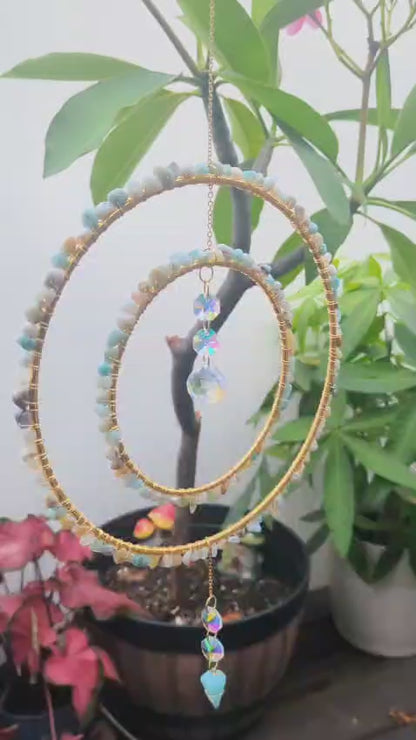 Amazonite Suncatcher