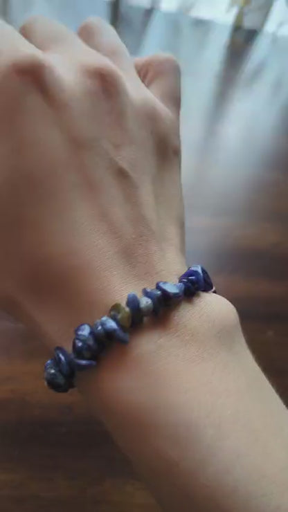 Sodalite Chip Bracelet